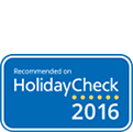 HolidayCheck recommended 2016